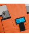 Piquadro - Nylon-Rucksack für 14-Zoll-Laptops mit wasserdichtem