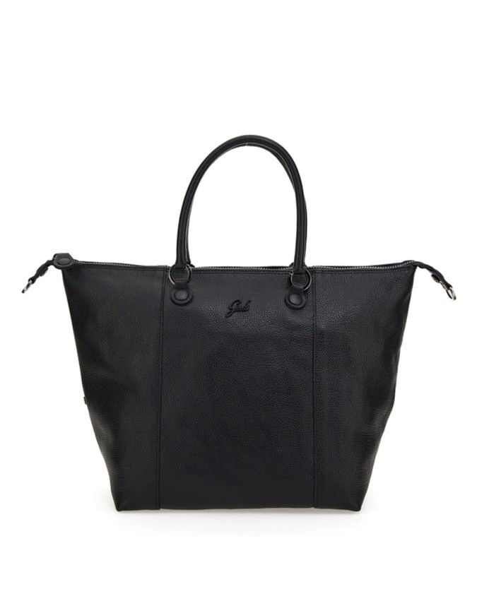 Gabs - Borsa Piatta G3 Plus Tg L in pelle Ruga Black