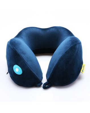Travel Blue - Cuscino da viaggio massaggiante in memory foam