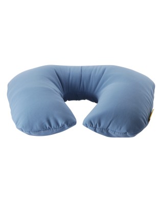 Travel Blue -  Cuscino gonfiabile da viaggio in cotone