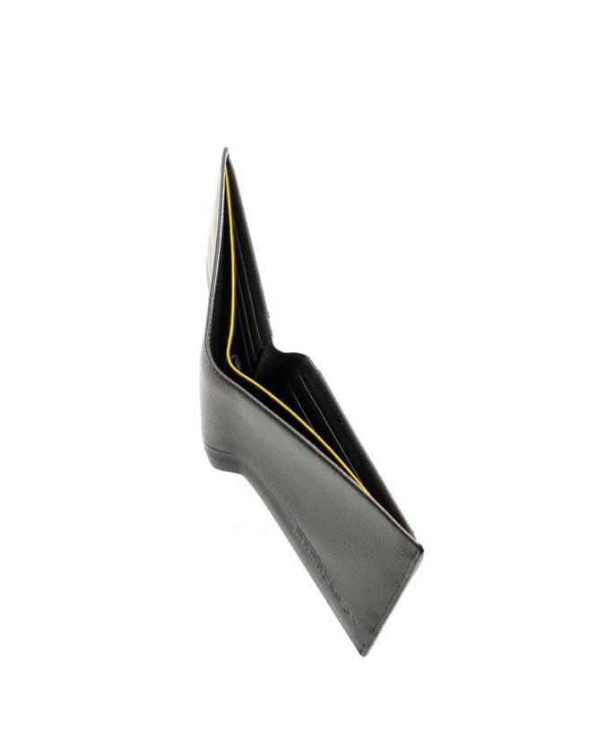 Momo Design - Portafoglio uomo in pelle con porta carte