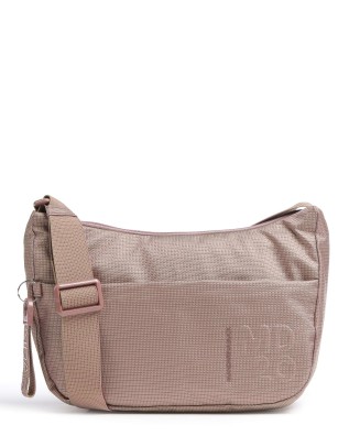 Mandarina Duck - Borsa a spalla hobo in mitrix con tasca esterna MD20