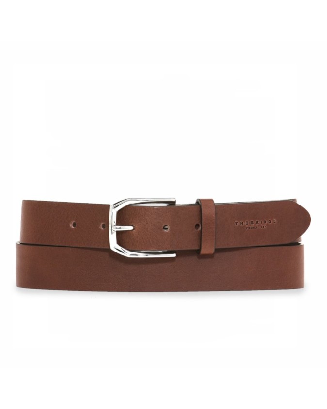 The Bridge - Cintura uomo in pelle H 3,5 con fibbia in metallo Brunelleschi