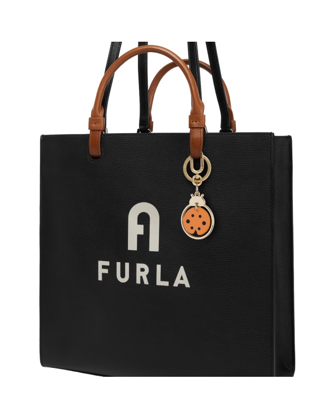 Furla - Portachiavi in metallo a forma di coccinella Venus