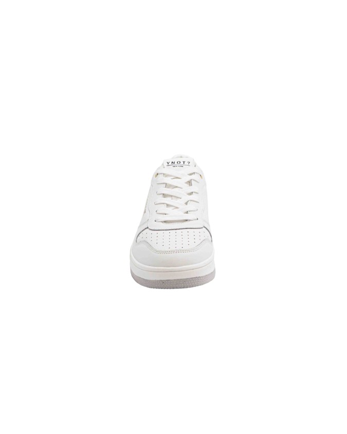 Ynot - Sneakers uomo in pelle con logo laterale New York