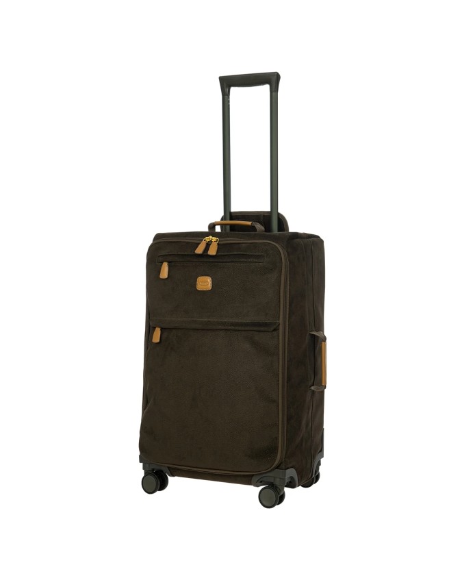 Bric's - Medium synthetic leather suitcase, 70 cm, 4 wheels