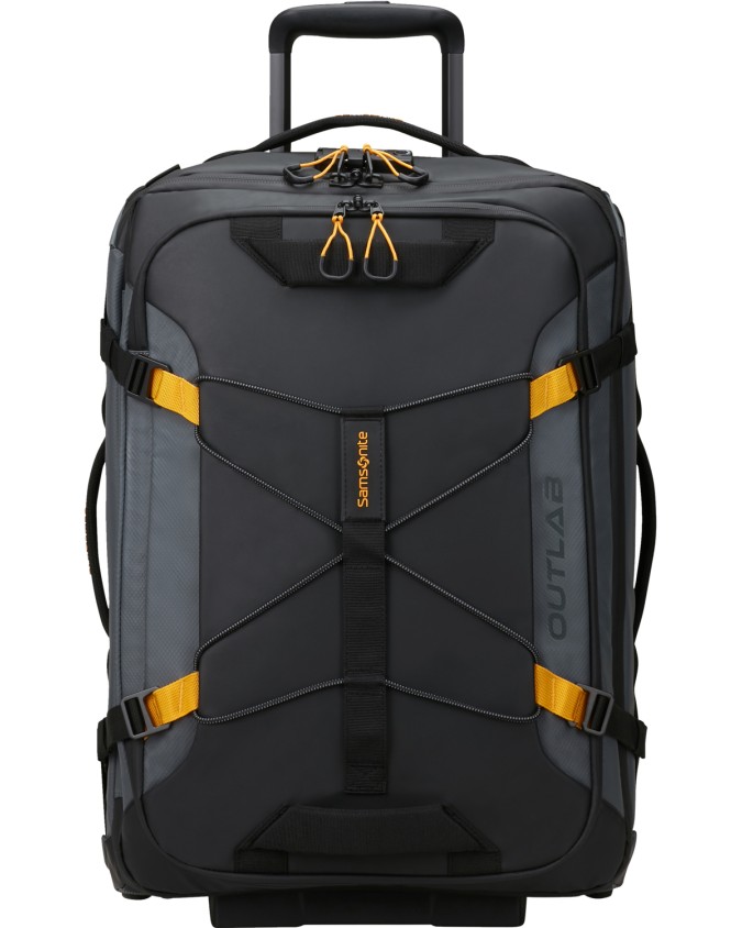 Samsonite - Borsone/Zaino con ruote 55cm in tessuto riciclato Outlab Paradiver