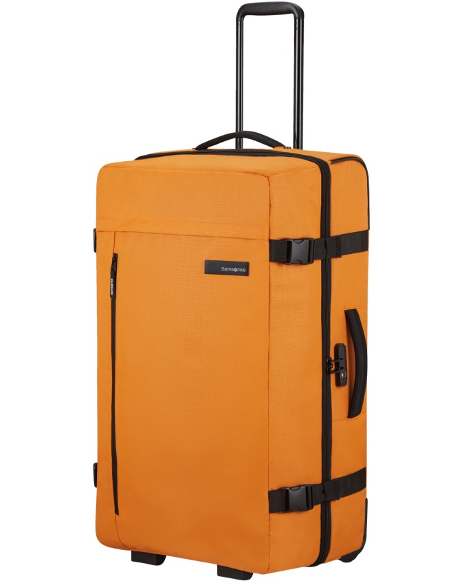 Samsonite - Recycled PET duffel bag with 2 wheels, 79 cm, Roader