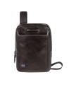 Piquadro - Small Blue Square leather purse