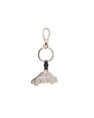 Coccinelle - Portachiavi in pelle e metallo automobile Basic Metal 2
