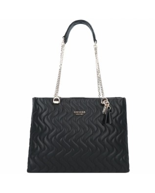 Guess - Borsa a spalla in poliuretano trapuntato Eco Mai