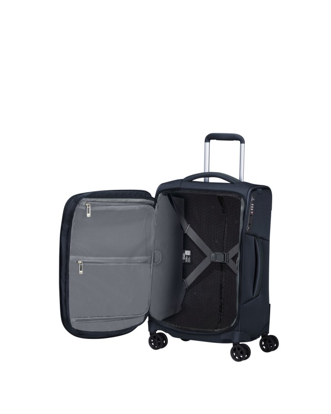Samsonite - Trolley cabina in tessuto riciclato espandibile 4 ruote 55cm Respark