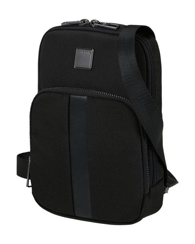 Samsonite - Borsa a tracolla uomo in poliestere riciclato S Sacksquare