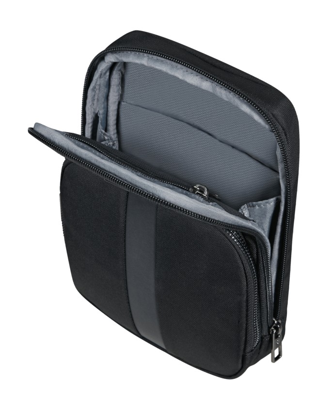 Samsonite - Borsa a tracolla uomo in poliestere riciclato S Sacksquare