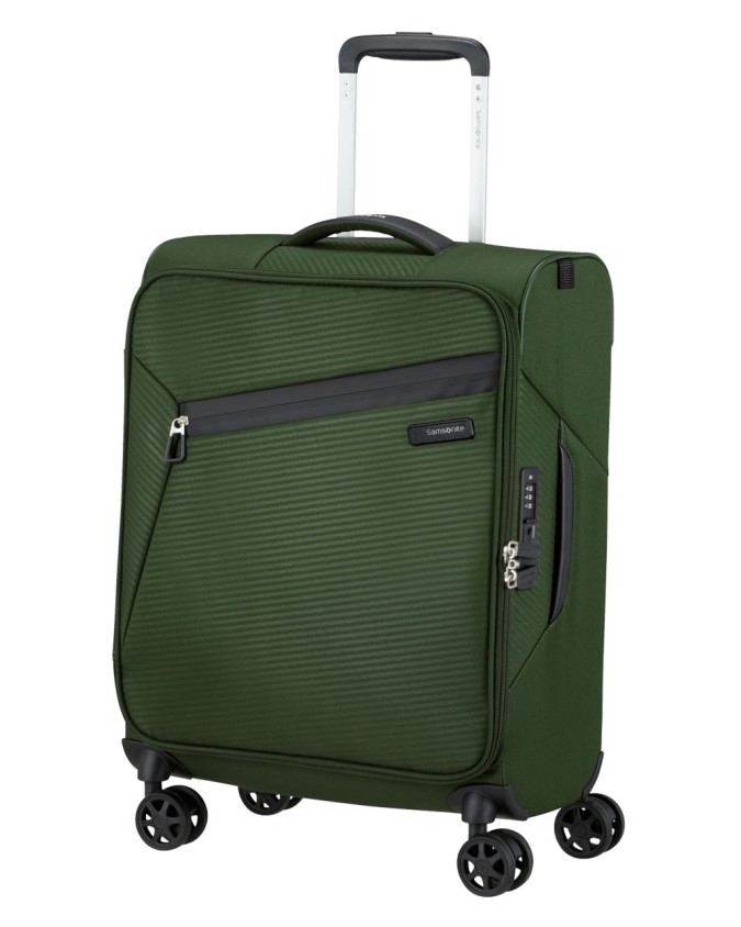 Samsonite - Trolley cabina 55 cm 4 ruote in poliestere Litebeam