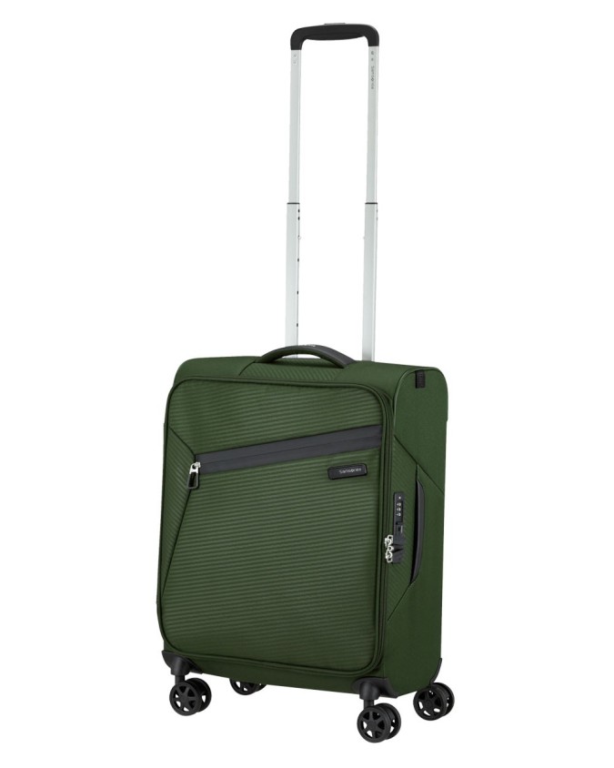 Samsonite - Trolley cabina 55 cm 4 ruote in poliestere Litebeam