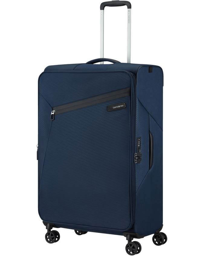 Samsonite - Trolley espandibile 4 ruote 77 cm in poliestere Litebeam