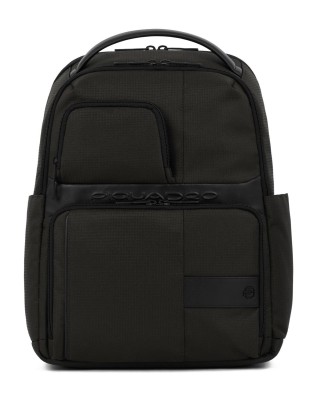 Piquadro - Zaino uomo in poliestere porta pc 14'' con sistema RFID