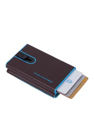 Piquadro - Portafoglio compatto uomo per banconote e carte di credito in pelle 2