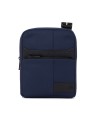 Piquadro - Borsello porta iPad Mini in pelle e tessuto