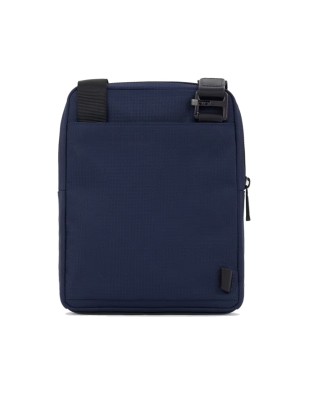 Piquadro - Borsello porta iPad Mini in pelle e tessuto 2