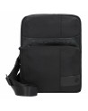 Piquadro - Borsello uomo porta iPad in pelle e tessuto