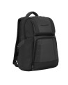 Piquadro - Zaino uomo in pelle e tessuto riciclato porta pc