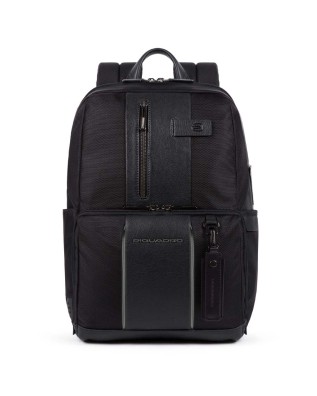 Piquadro - Zaino porta Pc 14'' e porta iPad® in tessuto riciclato BagMotic