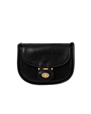 The Bridge - Borsa a tracolla in pelle con patta Dora 2