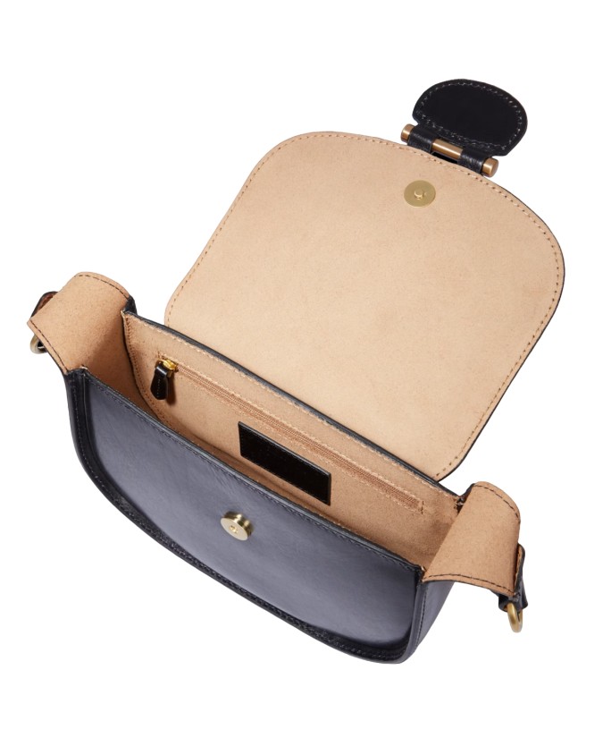 The Bridge - Borsa a tracolla in pelle con patta Dora