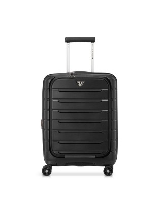 Roncato - Trolley cabina Rigido 55 cm 4 Ruote con tasca frontale Butterfly