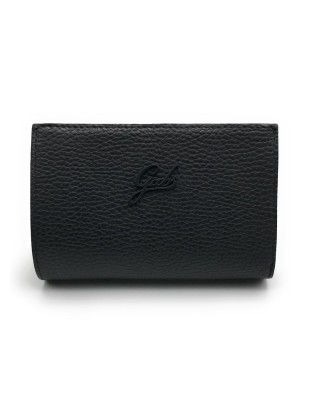 Gabs - Portafoglio donna in pelle martellata Gmoney14 Bull Black