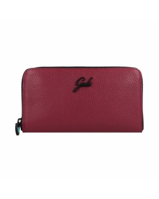 Gabs - Portafoglio donna zip around in pelle Gmoney17 Bull Black