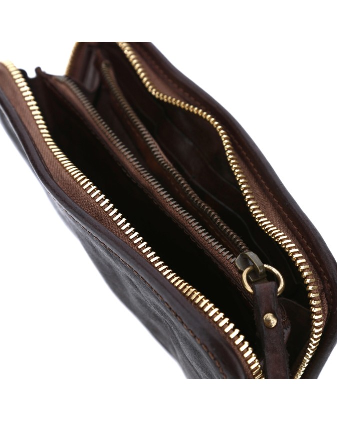  Campomaggi - Portafoglio in pelle zip around Classic