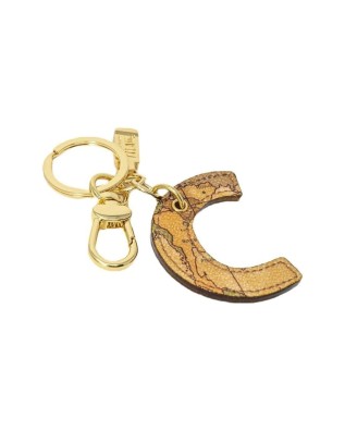 Alviero Martini Prima Classe - Portachiavi Charm Lettera C Geo Classic
