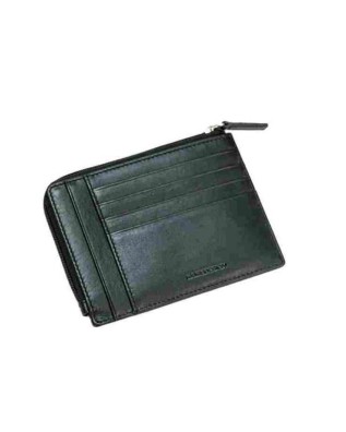 Momo Design - Portafoglio in pelle con zip RFID 2
