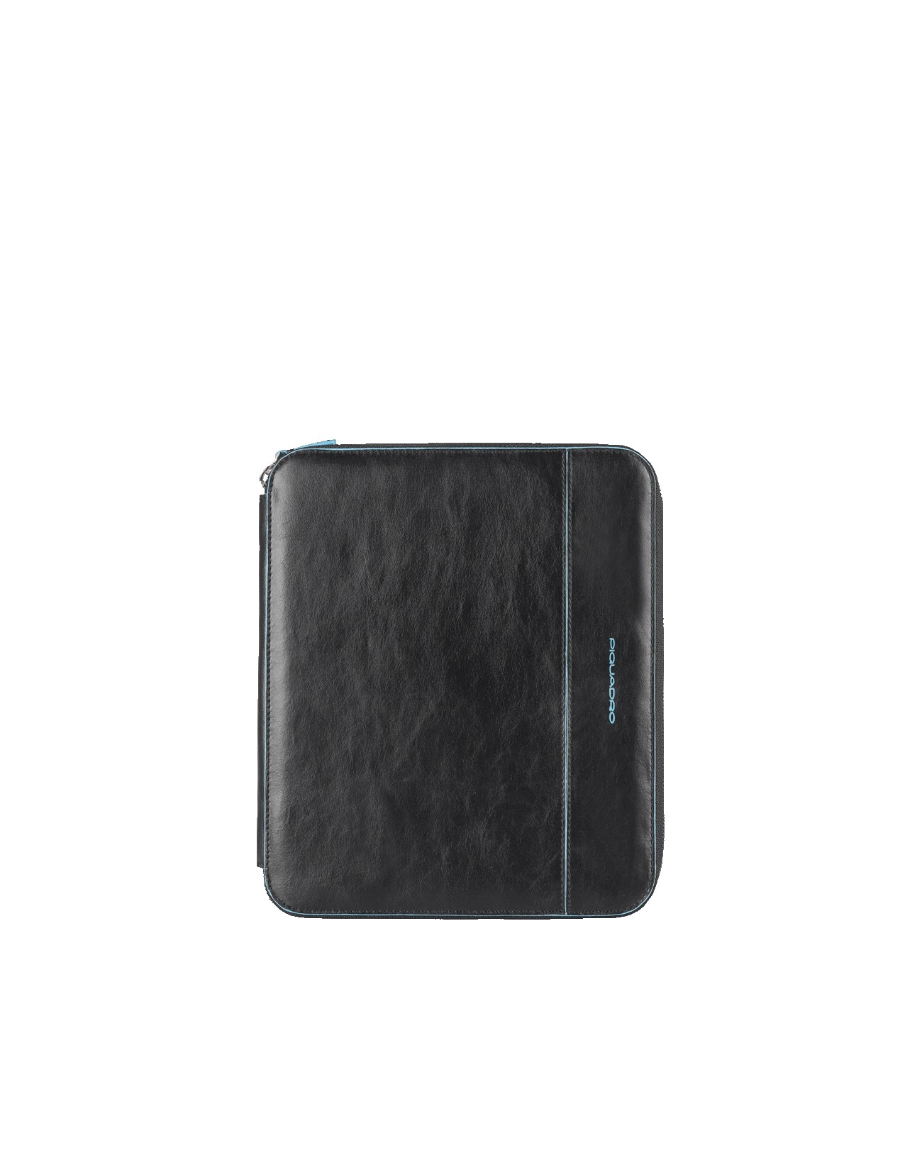 PIQUADRO - Custodia per iPad con tracolla in pelle - Nero - AC2973B2/N su