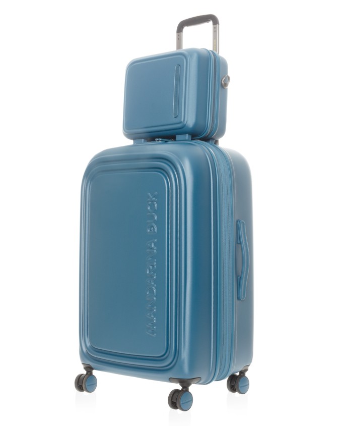 Mandarina Duck - Beauty case rigido con tracolla in