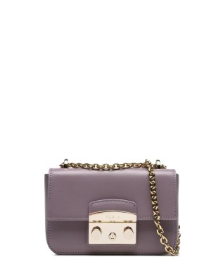 Furla - Borsa a tracolla in pelle con patta Mini Metropolis 2