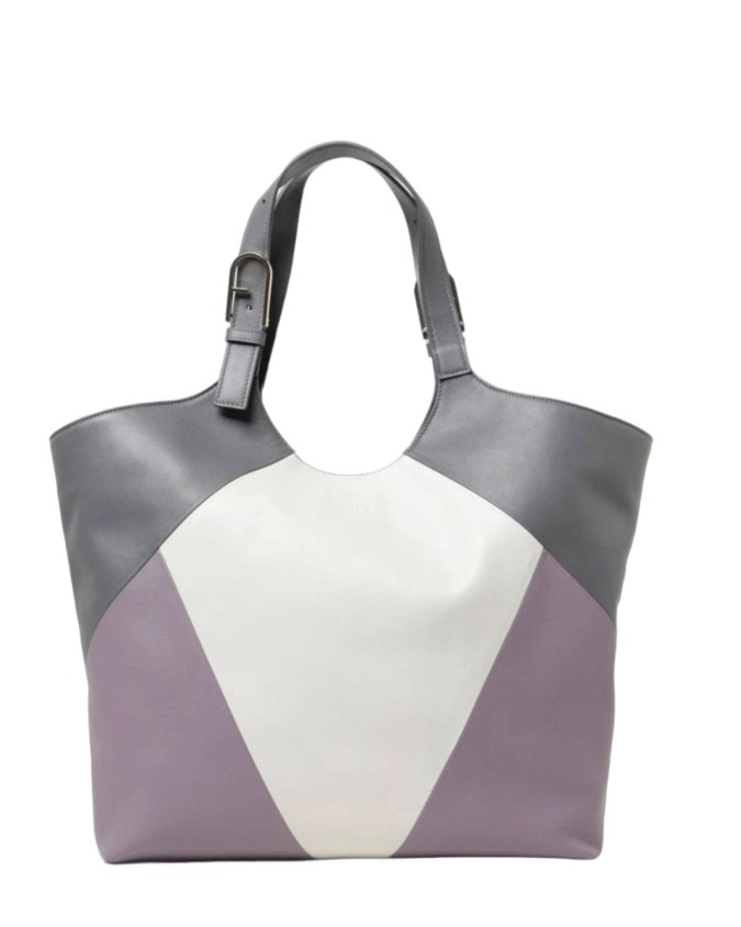 Furla - Borsa Tote a mano in pelle multicolor XL Flow