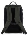 Piquadro - Zaino in pelle porta pc 15,6" con schienale