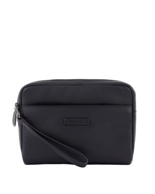 Piquadro - Pochette in pelle porta iPad®mini con manico rimovibile