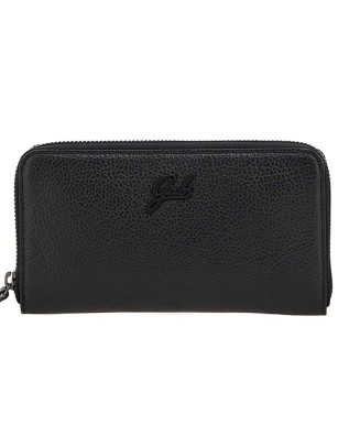 Gabs - Portafoglio donna zip around in pelle Gmoney17 Bull Black 2