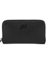 Gabs - Gmoney17 Bull Black Leather Zip-Around Women's Wallet
