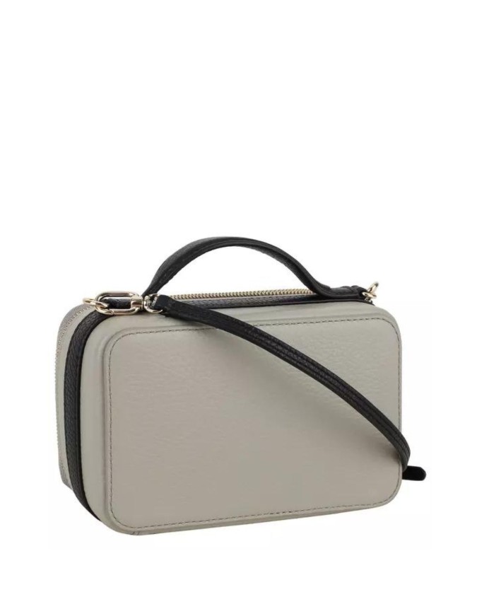  Furla - Borsa a tracolla in pelle bicolore mini Camelia