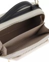  Furla - Borsa a tracolla in pelle bicolore mini Camelia