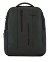 Piquadro - Men's Leather Backpack for a 14'' Laptop, Urban