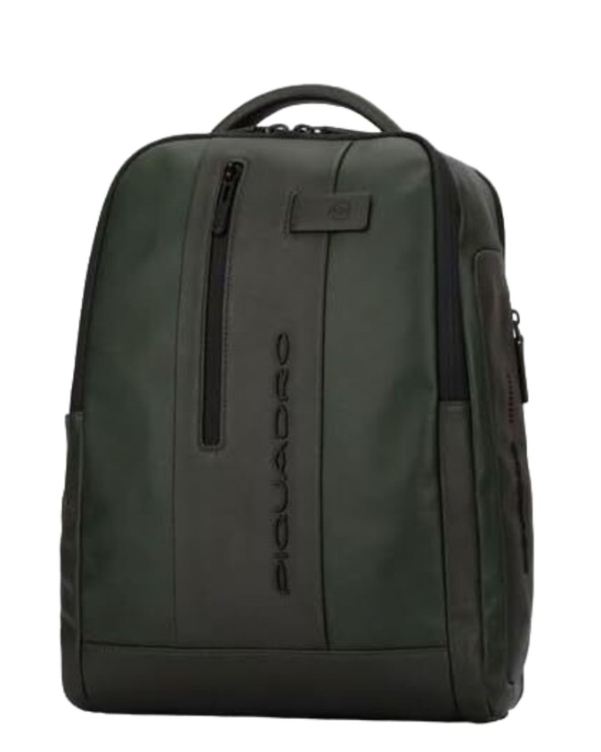 Piquadro - Men's Leather Backpack for a 14'' Laptop, Urban