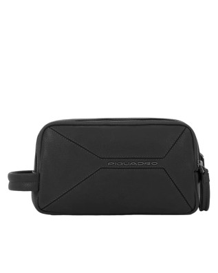 Piquadro - Kosmetiktasche für Herren mit Reißverschluss -...