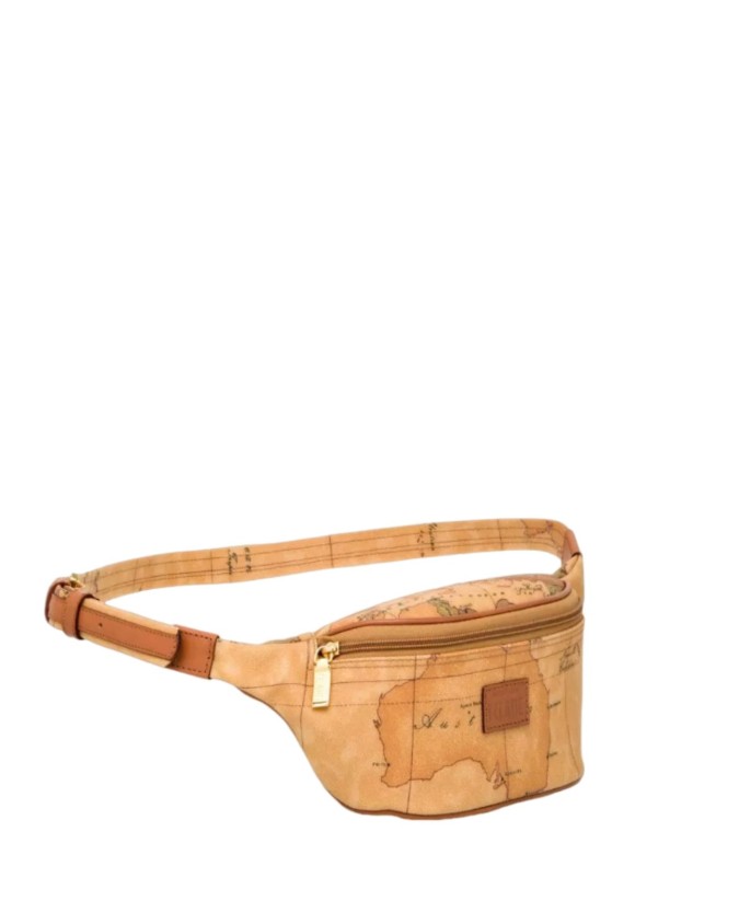 Alviero Martini Prima Classe - Marsupio in tessuto stampa Geo Classic